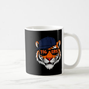 Caneca De Café Gorra de Tigre Meninos Jovens Adolescentes Criança