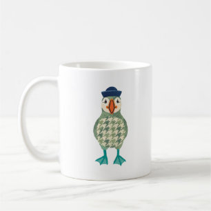 Caneca de Café Gorro de Marinheiro de Papagaio-do-