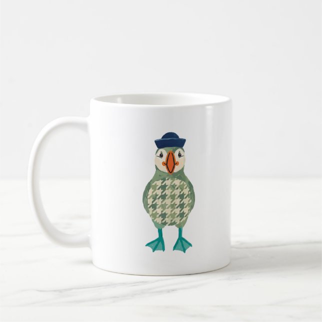 Caneca de Café Gorro de Marinheiro de Papagaio-do- (Esquerda)