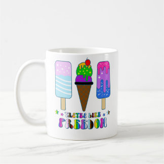 Caneca De Café Gosto da liberdade - Igualdade LGBTQ+