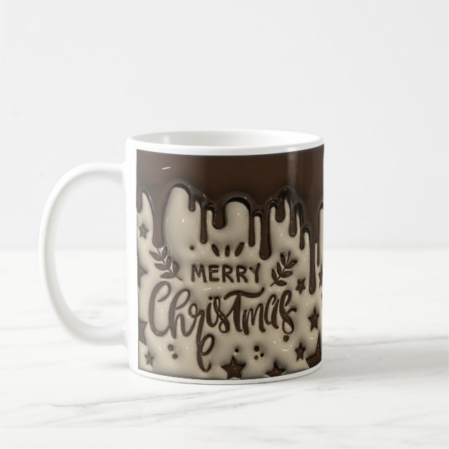 Caneca De Café Gosto de chocolate digital de 11 oz png (Esquerda)