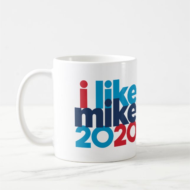 Caneca De Café Gosto De Mike 2020 (Esquerda)