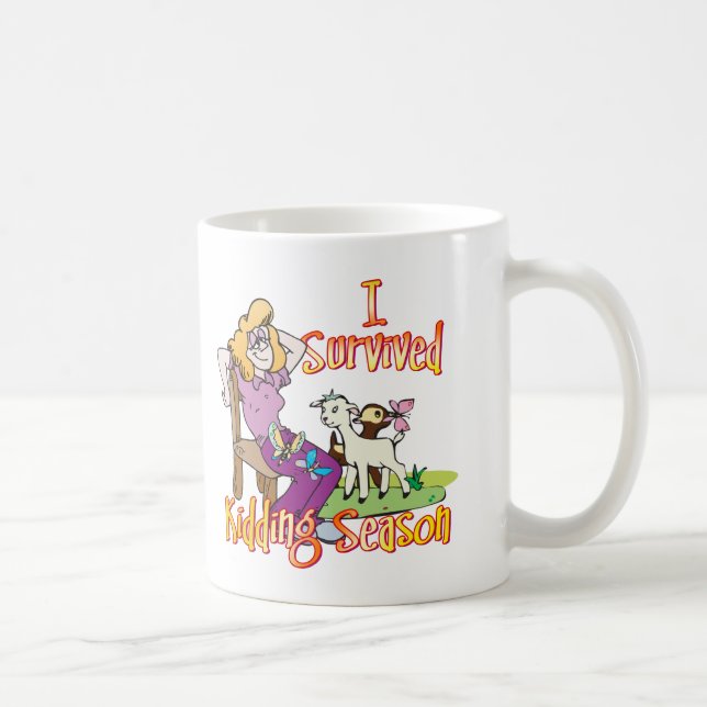 Caneca De Café GOTA | Estação Engraçado de GetYerGoat (Direita)