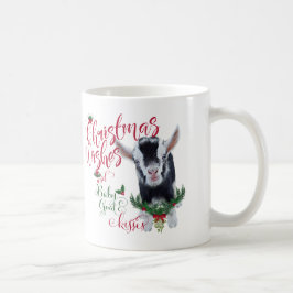Caneca De Café GOTA | Natal Deseja Beijos De Cabra Níger