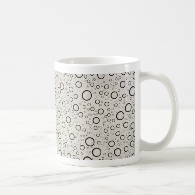Caneca De Café Gotas de chuva (Direita)