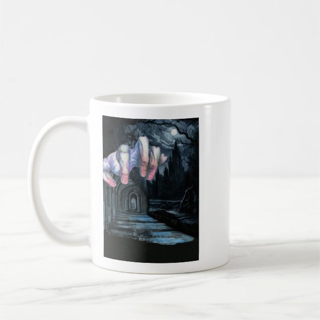 Caneca De Café Gótica Zendula Café Mug 2 (Esquerda)