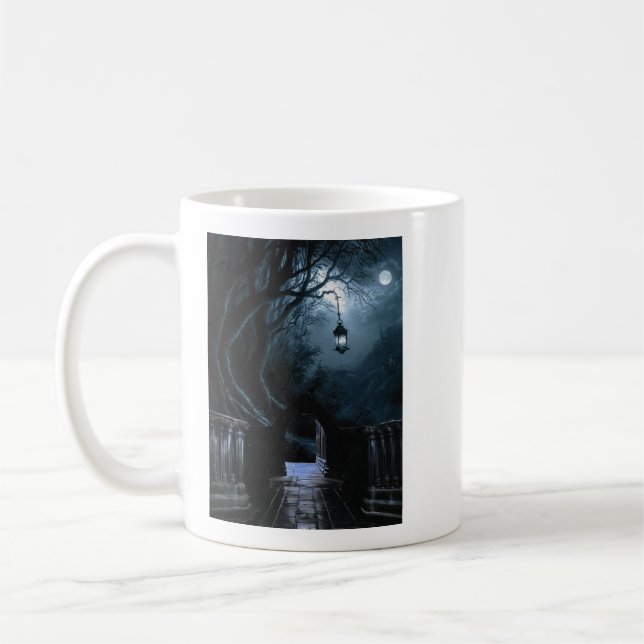 Caneca De Café Gótica Zendula Café Mug 3 (Esquerda)