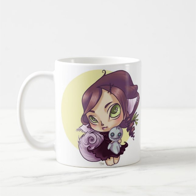 Caneca De Café Gótico Neko (Esquerda)