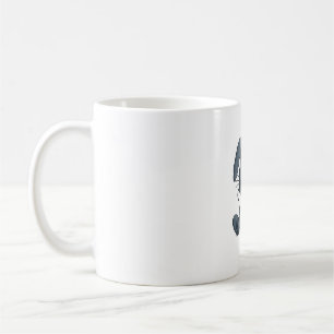 Caneca De Café Gótico Pastel Creepy Kawaii Rabbit Bunny Voodoo Do