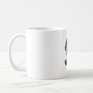 Caneca De Café Gótico Pastel Creepy Kawaii Rabbit Bunny Voodoo Do