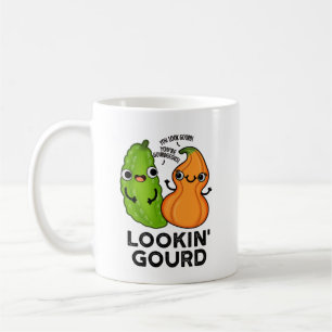 Caneca De Café Gourd Engraçado Veggie Pun