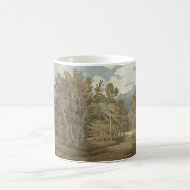 Caneca De Café Gowbarrow Park, Ullswater (por John White Abbott) (Centro)