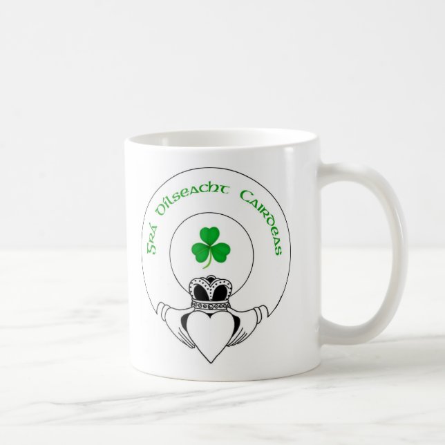 Caneca De Café gra, dilseacht, cairdeas claddah (Direita)