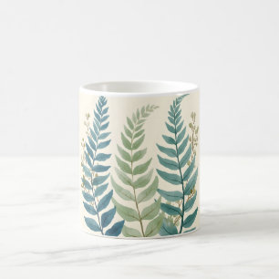 Caneca De Café Graceful Ferns