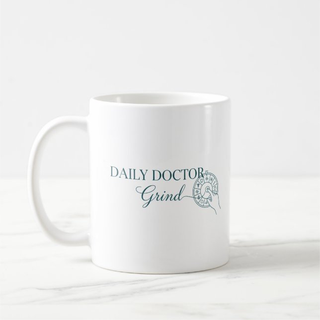 Caneca De Café Grade Diário do Médico (Esquerda)