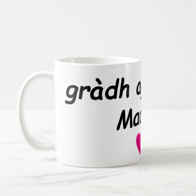 Caneca De Café gràdh agus solas, Madeline (love and light) (Esquerda)