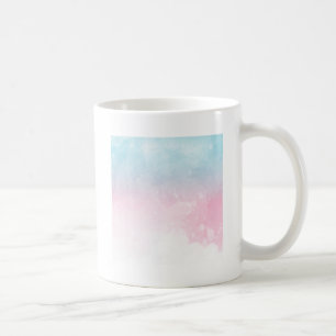 Caneca De Café gradiente de aquarela ombre
