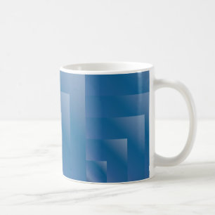 Caneca De Café Gradiente de mirtilo sem costura