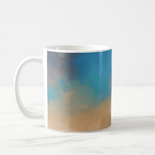 Caneca De Café Gradiente de Praia Calma
