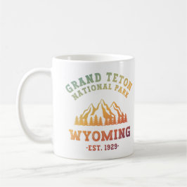 Caneca De Café Gradiente Grand Teton National Park Wyoming EUA