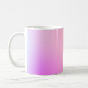 Caneca De Café Gradiente Pastel de Algodão Doce Sonhador