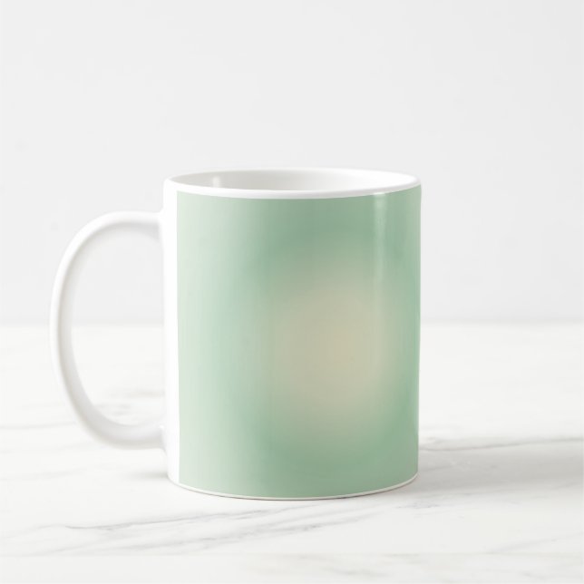 Caneca De Café Gradiente Taurus Aura Zodiac, Gradiente Aura Verde (Esquerda)