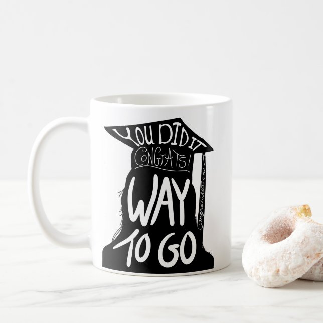 Caneca De Café Graduação (Com Donut)