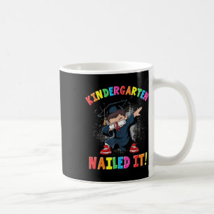 Caneca De Café Graduação 2025 Rapazes Crianças Dabbing Gra