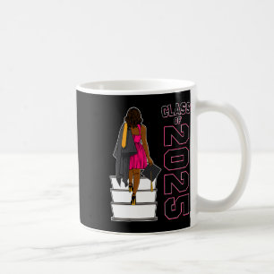 Caneca De Café Graduação Afro-Negra Africana Cl De