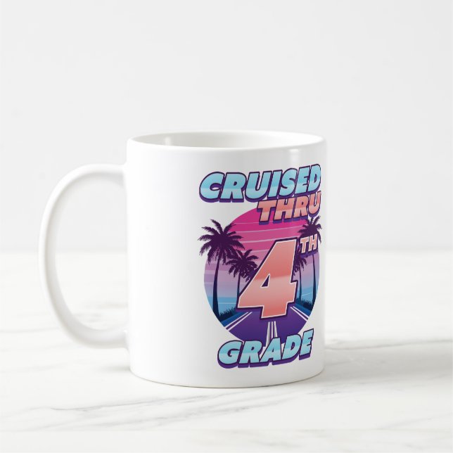 Caneca De Café Graduação Cruzada Até 4º Grau (Esquerda)