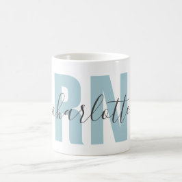 Caneca De Café Graduação de Enfermeiros Registrados Personalizado