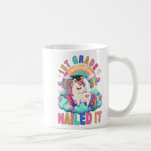 Caneca De Café Graduação de Graduação de Ti Graus Nails Formando 
