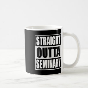 Caneca De Café Graduação de Pastor Engraçado Seminário