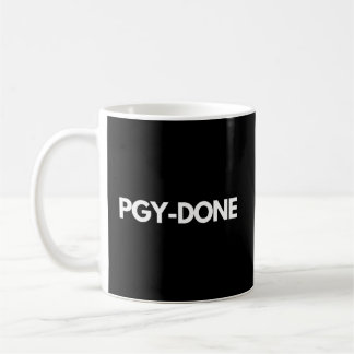Caneca De Café Graduação de residência para formação médica prese
