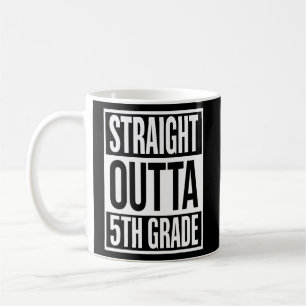 Caneca De Café Graduação do hetero Fora do 5 Grau Quinto