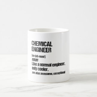 Caneca De Café Graduação em Engenharia Funny de Engenheiros Quími