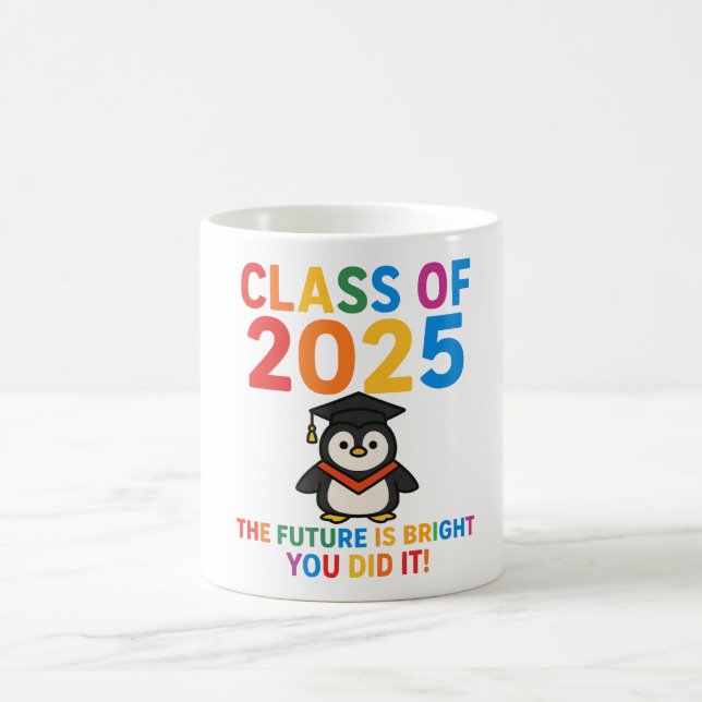 Caneca De Café Graduação em Pinguim em 2025 (Centro)
