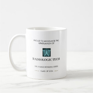 Caneca De Café Graduação em Tecnologia Radiológica 2026 RT(R)