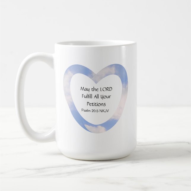 Caneca De Café Graduação, Fé Cristã, Nome Personalizado Simples (Esquerda)