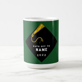 Caneca De Café Graduação Keepsasasaem Gift Green