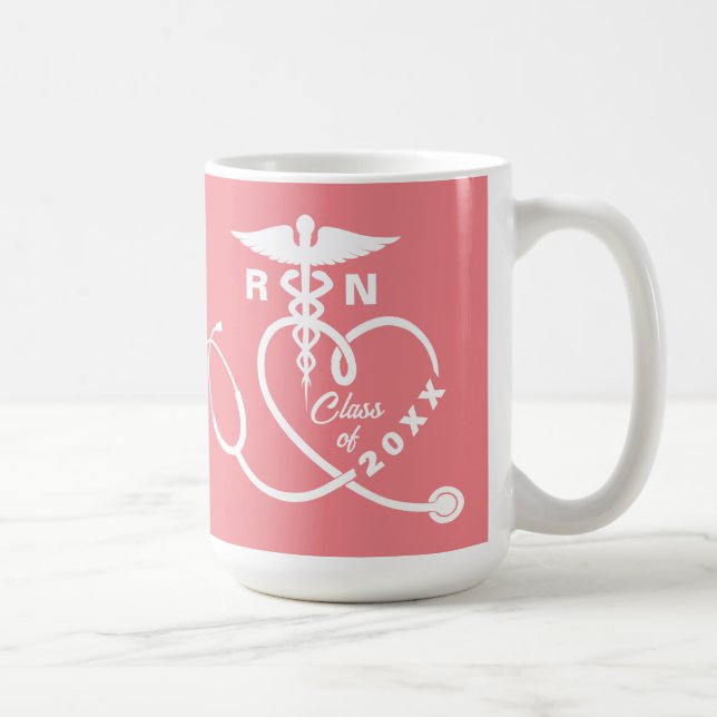 Caneca De Café Graduação na Escola de Enfermagem (Direita)