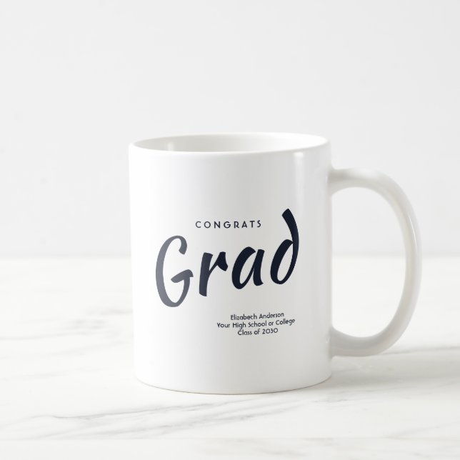 Caneca De Café Graduação Personalizada (Direita)