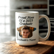 Graduação Personalizada para Mãe Orgulhosa ou Pai