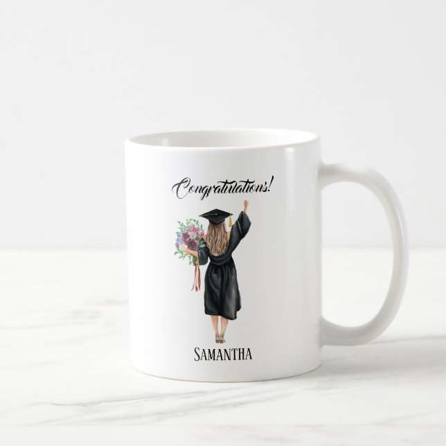 Caneca De Café Graduação Personalizada Por Aquarela (8) (Direita)