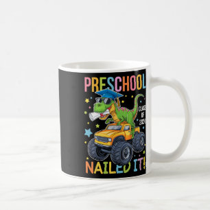 Caneca De Café Graduação Pré-Escolar Turma De 2025 Graduado Dinos