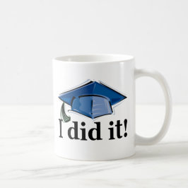 Caneca De Café Graduação Que Fiz!