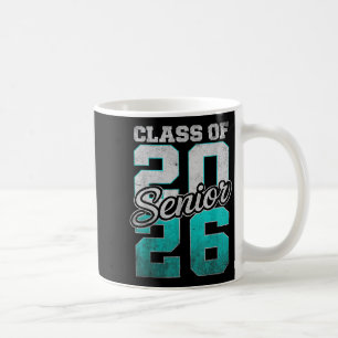 Caneca De Café Graduação Senior 2026 Meu Último Primeiro Dia De C