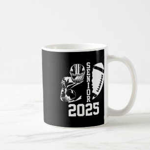 Caneca De Café Graduado Classe Sênior De 2025 Graduação Futebol A