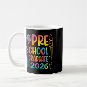 Caneca De Café Graduado na Pré-escola 2026 Turma de Pré-k de 2026