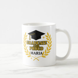 Caneca De Café Graduate and Proud